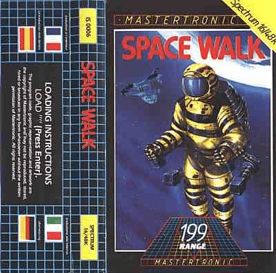 Space Walk box art for ZX Spectrum